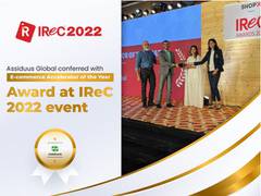 
      
      IReC 2022 confers Assiduus Global Inc with E-commerce accelerator
      
      