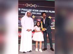 
      
      Jiana Shah gets Dadasaheb Phalke Icon Award in Dubai
      
      