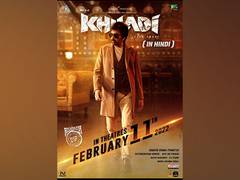 
      
      Ravi Teja's 'Khiladi' to release in Hindi on February 11
      
      