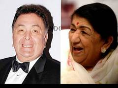 
      
      Have a look at Lata Mangeshkar holding little Rishi Kapoor in...
      
      