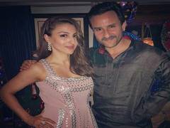 
      
      Saif Ali Khan bonds with crew during photoshoot, shares a laugh  
      
      