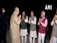 
      
      Amit Shah reaches Uttarakhand to take stock of situation...
      
      