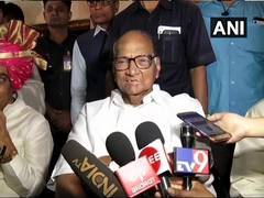 
      
      I will not contest Lok Sabha elections, says NCP chief Sharad...
      
      