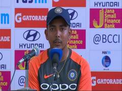 
      
      Prithvi Shaw suffers injury, BCCI withdraws him from Mumbai's...
      
      