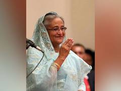 
      
      B'desh PM Sheikh Hasina re-elected as Awami League party president
      
      