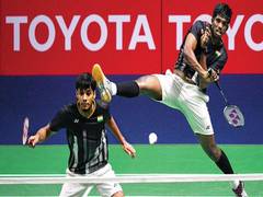 
      
      Swiss Open: Chirag-Satwiksairaj knocked out of semifinal...
      
      