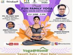 
      
      Shilpa Shetty to host live Yoga session with Kiren Rijiju on...
      
      