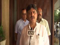 
      
      Karnataka: BJP using Guv in hurry to come to power, says DK...
      
      