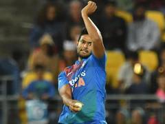 
      
      Shivam Dube bowls second-most expensive over in T20I,...
      
      