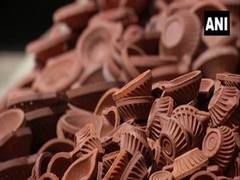 
      
      Sales of traditional earthen lamps (diyas) down despite...
      
      