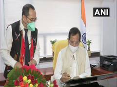 
      
      Shripad Naik takes charge as Minister of State for Tourism
      
      