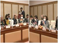 
      
      Rajnath Singh meets French counterpart Parly, holds 3rd...
      
      