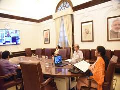 
      
      Sitharaman attends plenary meeting of IMF via video-conferencing
      
      