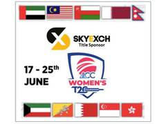 
      
      SkyExch.net awarded title sponsor rights for ACC Women's T20 
      
      