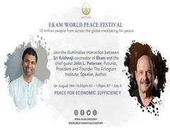 
      
      Ekam holds meditation for ending economic insufficiency,...
      
      