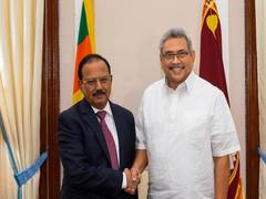 
      
      Sri Lankan President, Ajit Doval discuss cooperation on...
      
      