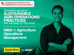 
      
      Revolutionizing the future of agriculture with SIOM's MBA in...
      
      