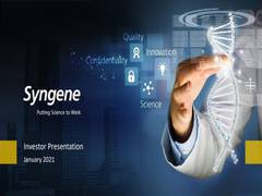
      
      Syngene reports 11 pc growth in Q3 PAT at Rs 102 cr
      
      