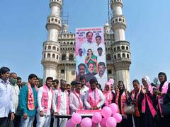 
      
      Congress takes dig at TRS over CM KCR's birthday...
      
      