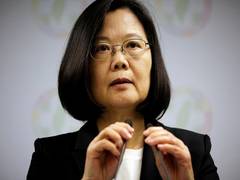 
      
      Taiwan President visits military base amid show of force by China
      
      
