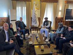 
      
      Taliban's Foreign Minister Amir Khan Motaqi leaves for Qatar
      
      