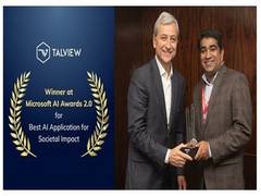 
      
      AI recruitment start-up Talview wins the "Best AI Application...
      
      