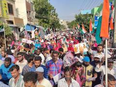 
      
      Huge protest march organised in Madurai against violence in Delhi
      
      