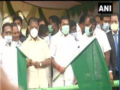 
      
      CM Palaniswami, O Paneerselvam inaugurate Jallikattu...
      
      