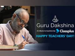 
      
      Gurudakshina- A tribute to teachers by Classplus Happy...
      
      