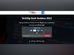 
      
      India's biggest coding competition for women TechGig Geek...
      
      