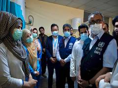 
      
      WHO chief warns Afghanistan's healthcare system on brink of...
      
      