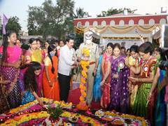 
      
      Over 1,000 women police personnel celebrated Bathukamma...
      
      