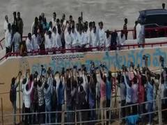 
      
      Andhra Pradesh CM inspects Polavaram project
      
      