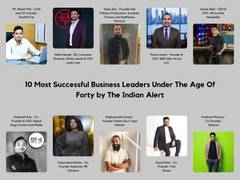 
      
      The Indian Alert announces the 10 most successful business...
      
      