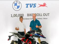 
      
      TVS Motor Company rolls out the 100,000 unit of the BMW 310cc...
      
      