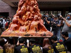 
      
      Hong Kong: 6 arrested on 33rd anniversary of Tiananmen massacre 
      
      
