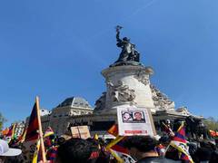 
      
      Tibetan student body in France protests against Chinese...
      
      
