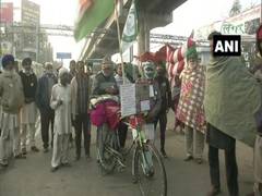 
      
      60-yr-old from Bihar's Siwan cycles 1,000 km to join farmers'...
      
      