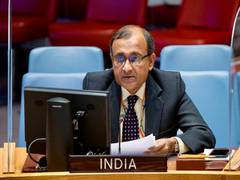 
      
      Tirumurti thanks member states after India gets into UN...
      
      