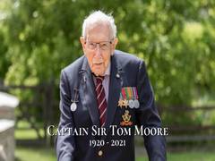 
      
      UK's lockdown hero 'Captain Tom' dies of COVID-19
      
      
