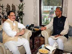 
      
      Uttarakhand Chief Minister meets JP Nadda in Delhi
      
      