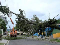 
      
      Tropical storm Eta lingers over Central America, leaving at...
      
      