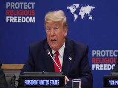 
      
      Trump gives clarion call to countries to protect religious freedom
      
      