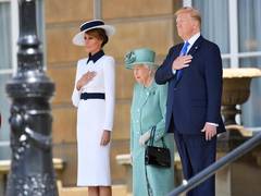 
      
      Melania Trump channels Princess Diana in stunning white...
      
      