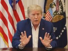 
      
      Will be back soon, says Donald Trump
      
      