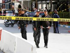 
      
      One dead in suicide bomb attack near US embassy in Tunisia
      
      