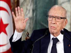 
      
      Tunisia's first democratically elected president Beji Caid...
      
      