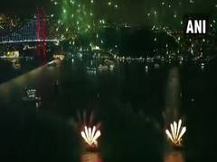 
      
      Turkey welcomes 2020 with fireworks at Bosphorus strait
      
      