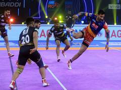 
      
      PKL: UP Yoddha outclass Telugu Titans on Triple Panga night
      
      