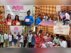 
      
      Ankibai Ghamandiram Gowani Trust conducts Blood Donation camp
      
      
